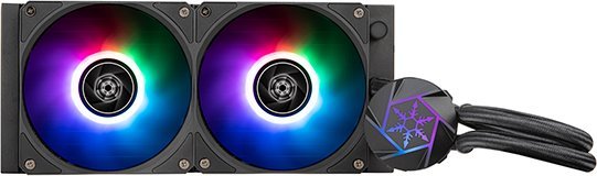 фото Водяне охолодження Silverstone Vida 240 Slim Black (SST-VD240-SLIM)