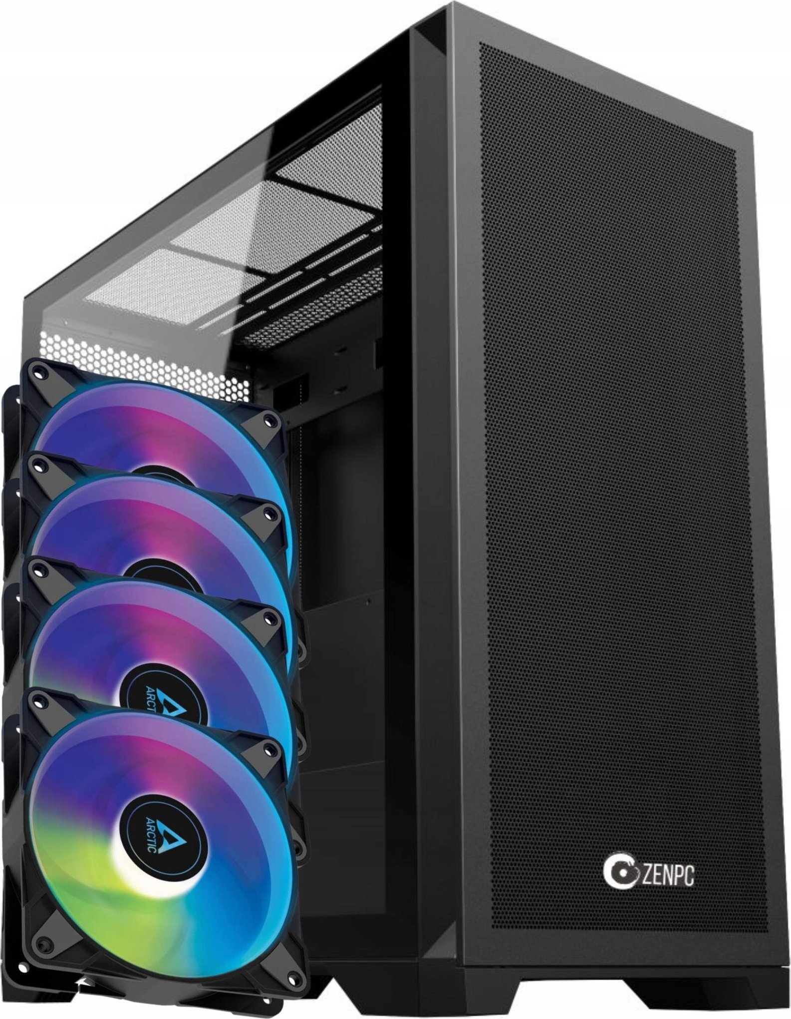 фото Корпус Zenpc Z9 Mesh ARGB Black (ZEN.Z9.01.BK.4A)