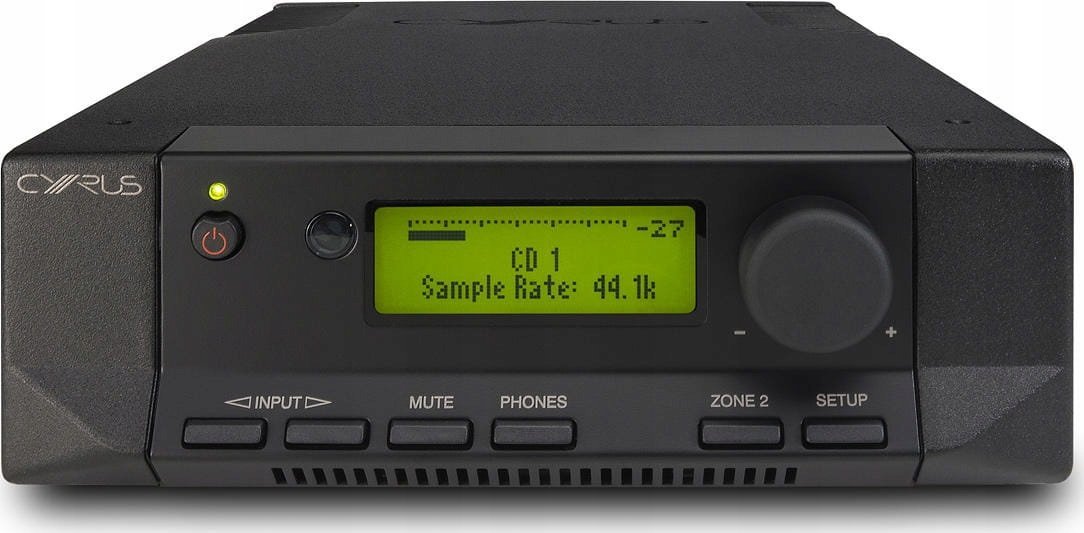 фото Інтегральний підсилювач Cyrus 8 2 DAC QXR B Black