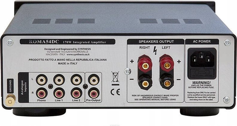 фото Інтегральний підсилювач Synthesis Roma 54DC Wood