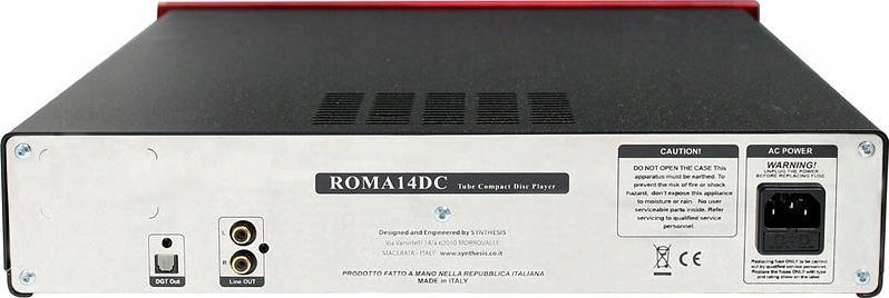 фото CD-плеєр Synthesis Roma 14DC+ Black