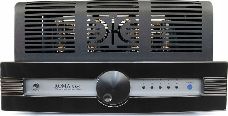 фото Інтегральний підсилювач Synthesis Roma 753AC Чорний