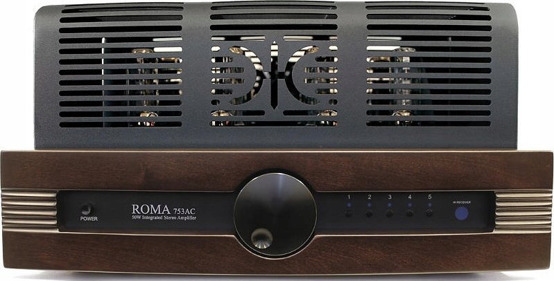 фото Інтегральний підсилювач Synthesis Roma 753AC Чорний
