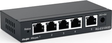 фото Комутатор некерований Ruijie Reyee RG-ES105D