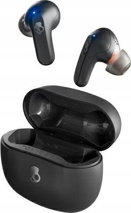 фото Навушники TWS SkullCandy Rail True Wireless True Black (S2RLW-Q740)