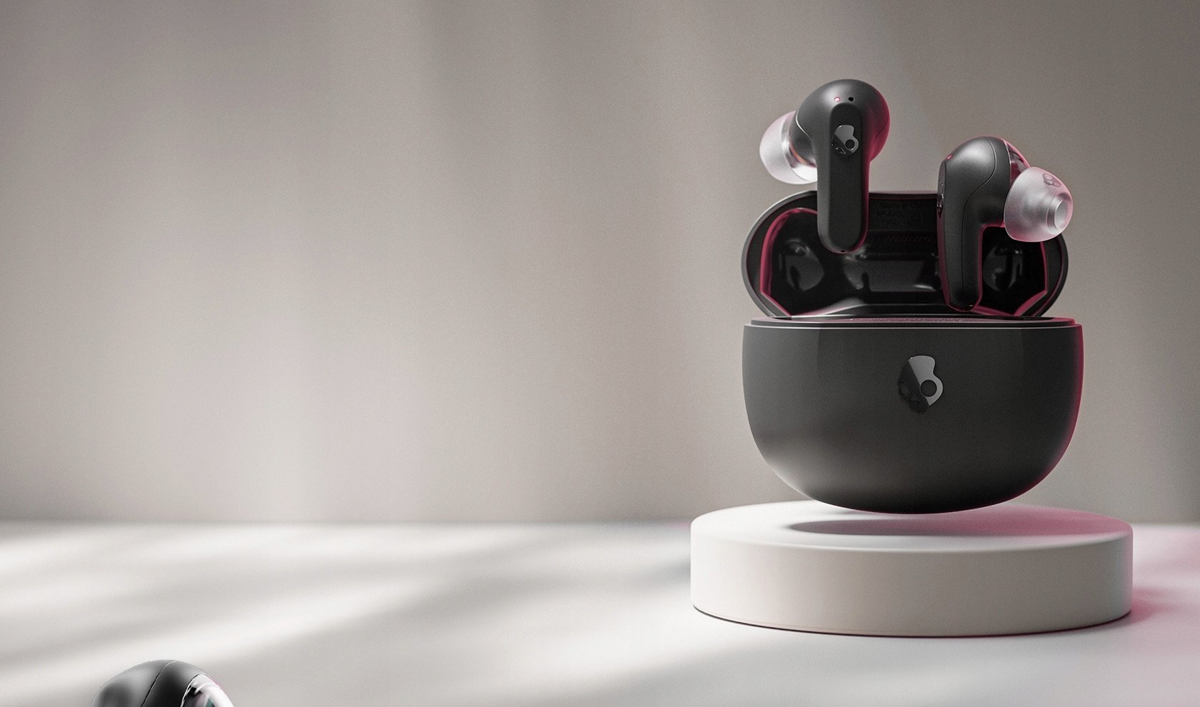 фото Навушники TWS SkullCandy Rail True Wireless True Black (S2RLW-Q740)