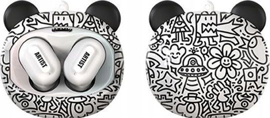 фото Навушники TWS T-Phox Artist Face White