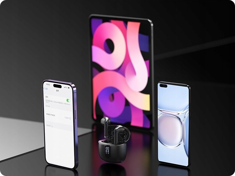 фото Навушники TWS Yesido TWS22 Black