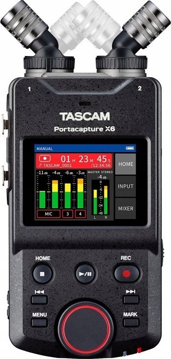 фото Цифровий диктофон Tascam Portacapture X6