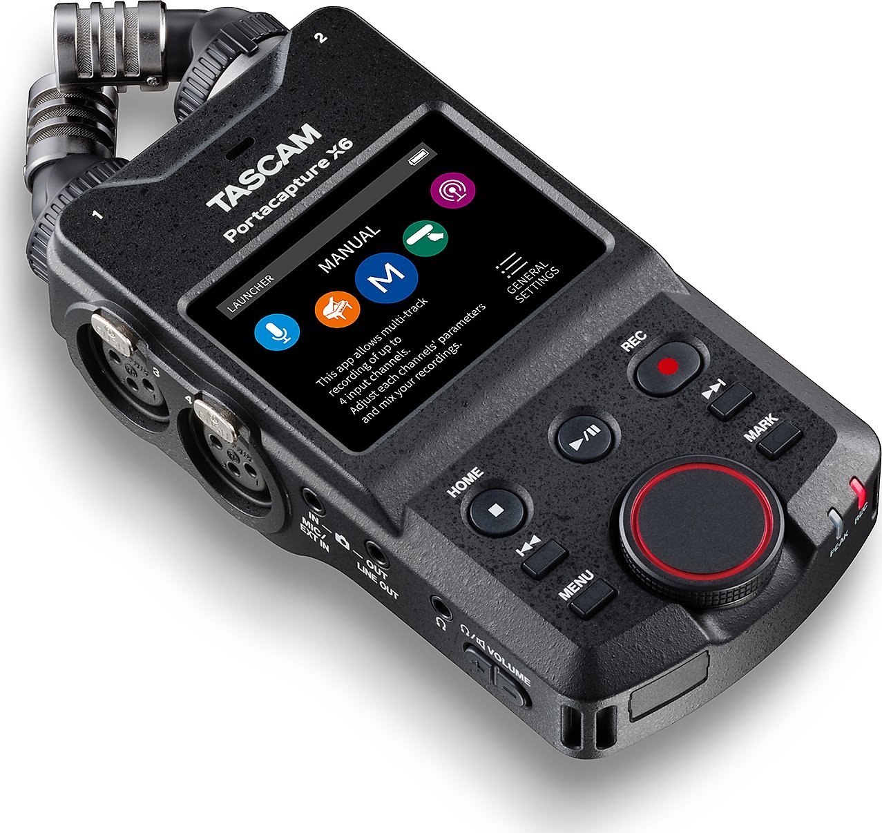 фото Цифровий диктофон Tascam Portacapture X6