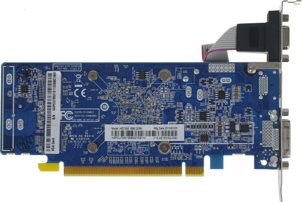 фото Відеокарта AMD Radeon HD 7350 1GB DDR3 (FX-735A-ZNHM)