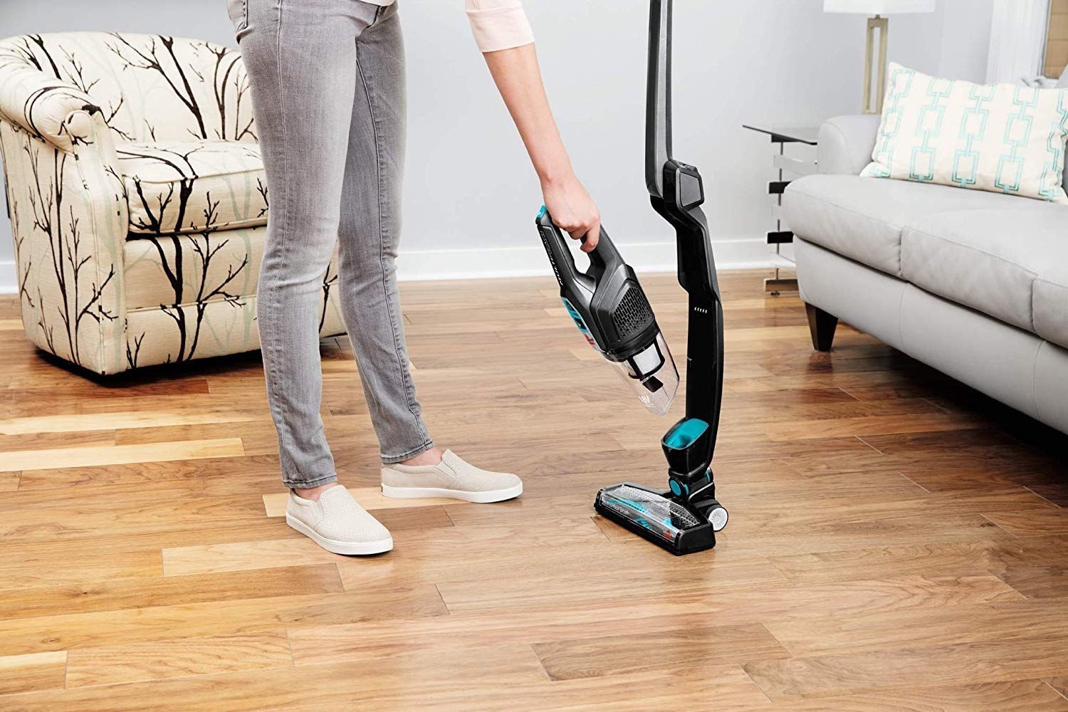 фото Пилосос 2в1 (вертикальний + ручний) Bissell MultiReach Essential 18V 2280N
