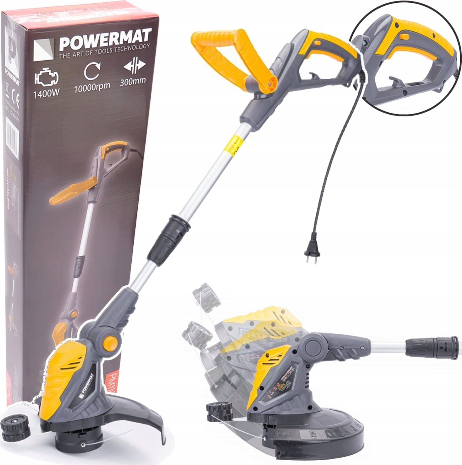 фото Тример електричний PowerMat PM-PKE-1400M