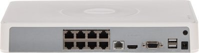 фото Мережевий відеореєстратор (NVR) Hikvision DS-7108NI-Q1/8P(D)