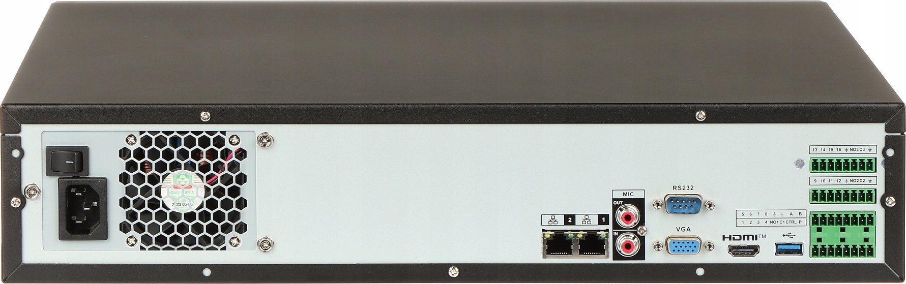фото Мережевий відеореєстратор (NVR) Dahua Technology NVR4816-EI