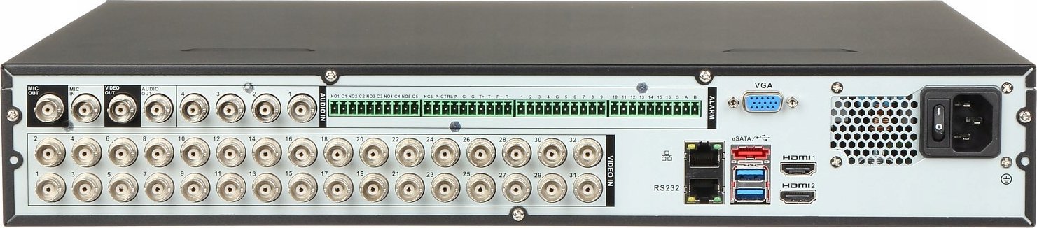 фото Мережевий відеореєстратор (NVR) Dahua Technology XVR5432L-4KL-I3