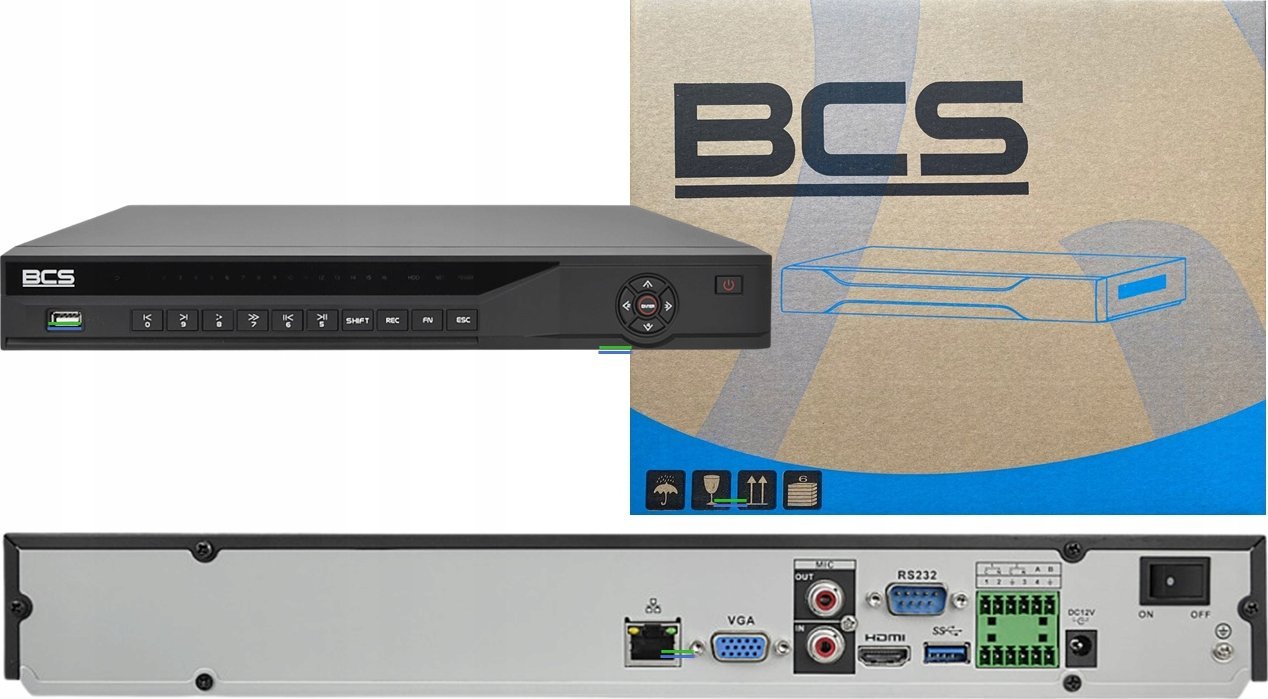 фото Мережевий відеореєстратор (NVR) BCS BCS-L-NVR1602-A-4K