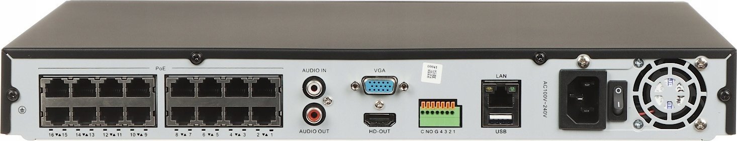 фото Мережевий відеореєстратор (NVR) Apti N1612-P16-I3