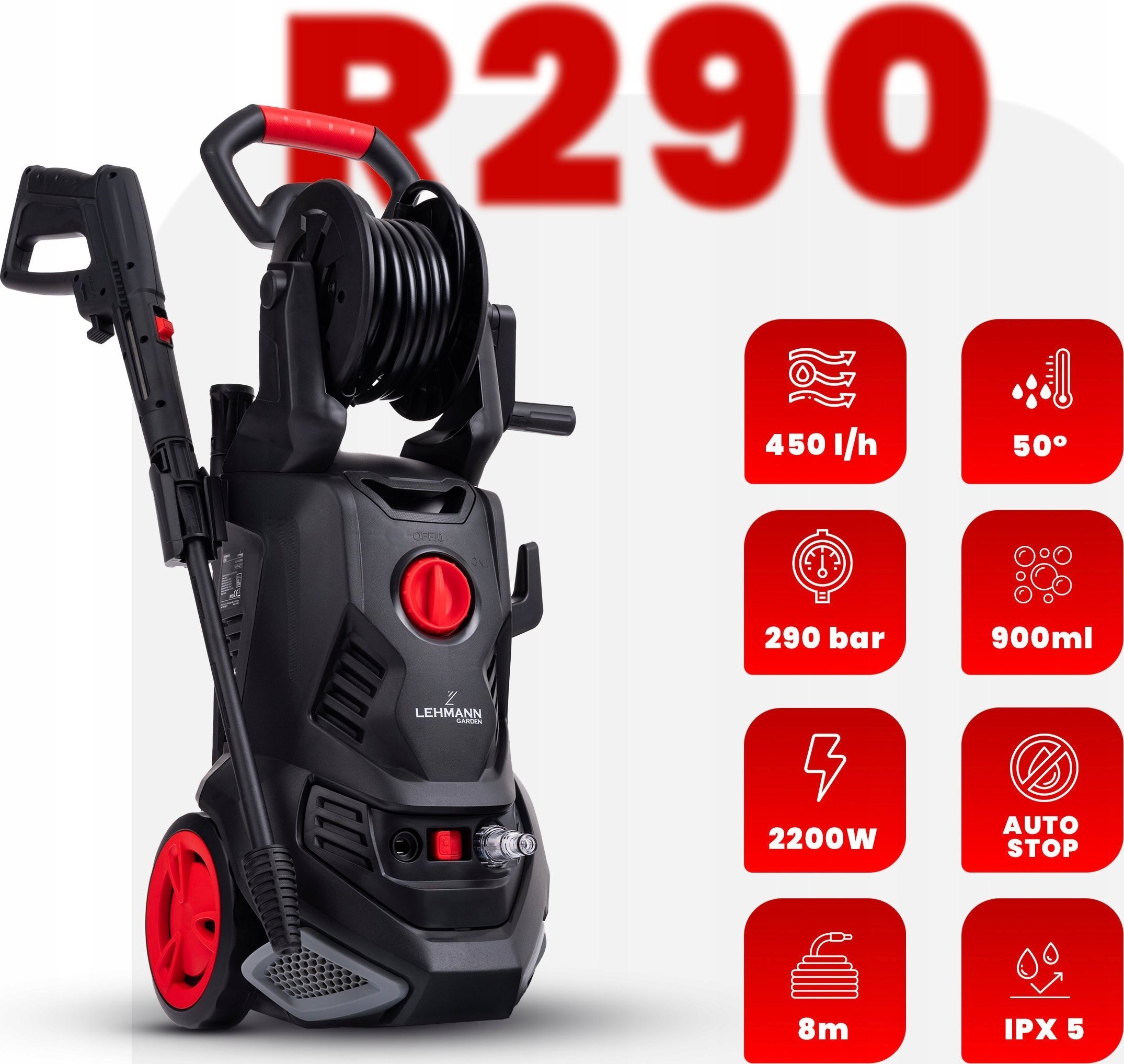 фото Мінімийка високого тиску Lehmann R290