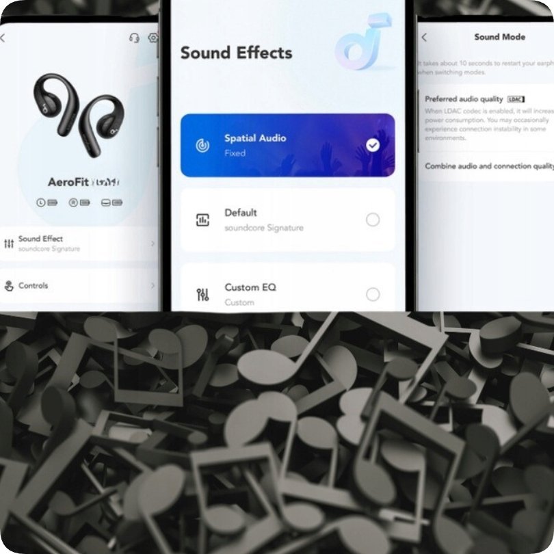 фото Навушники TWS Anker SoundCore AeroFit Cozy Blue (A3872GG1)