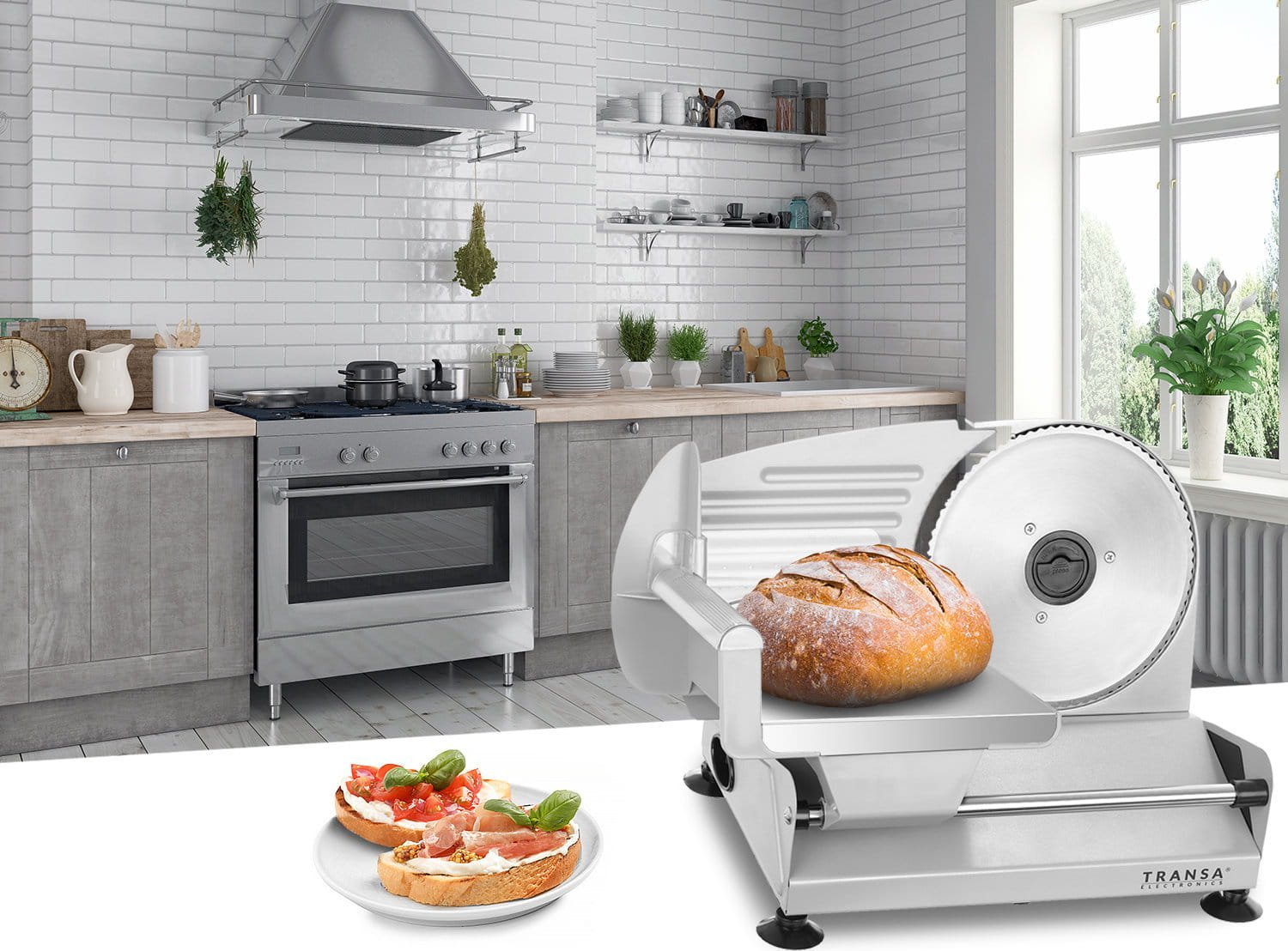 фото Скиборізка (слайсер) Transa Electronics TE-50