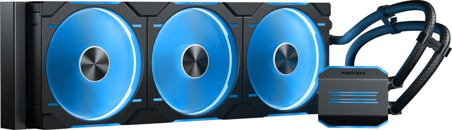 фото Водяне охолодження Phanteks Glacier One 420 D30 Black (PH-GO420D30_DBK01)