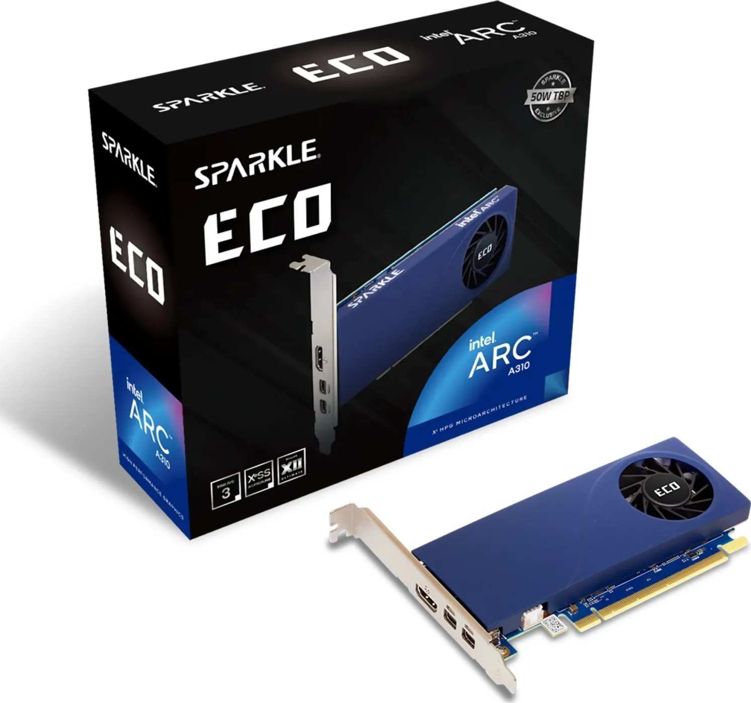 фото Видеокарта Sparkle Intel Arc A310 ECO 4GB (SA310C-4G)