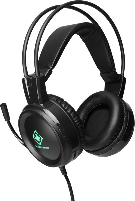 фото Навушники з мікрофоном Deltaco DH110 Black (GAM-105)