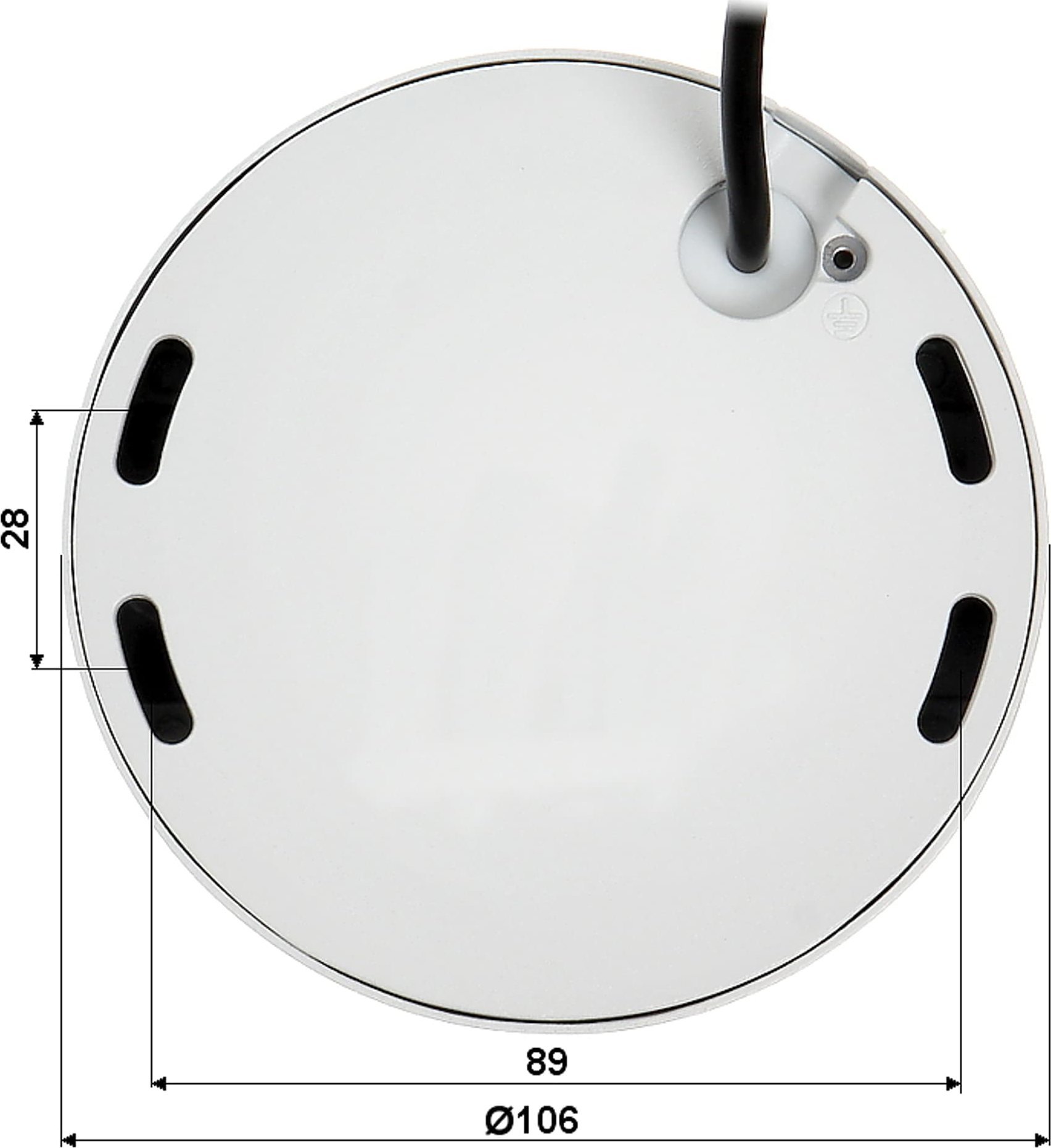 фото IP-камера відеоспостереження Dahua Technology HAC-HDBW2241F-A-0280B-S2-DIP