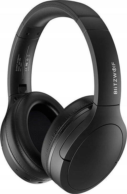 фото Навушники з мікрофоном Blitzwolf BW-HP6 Black