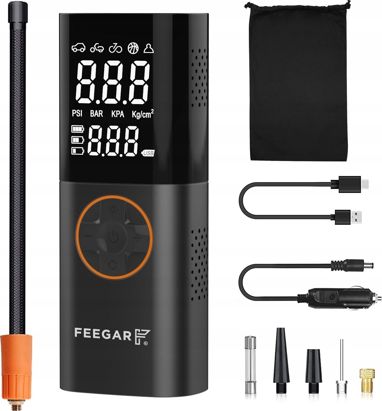 фото Автомобільний компресор (електричний) Feegar Expert