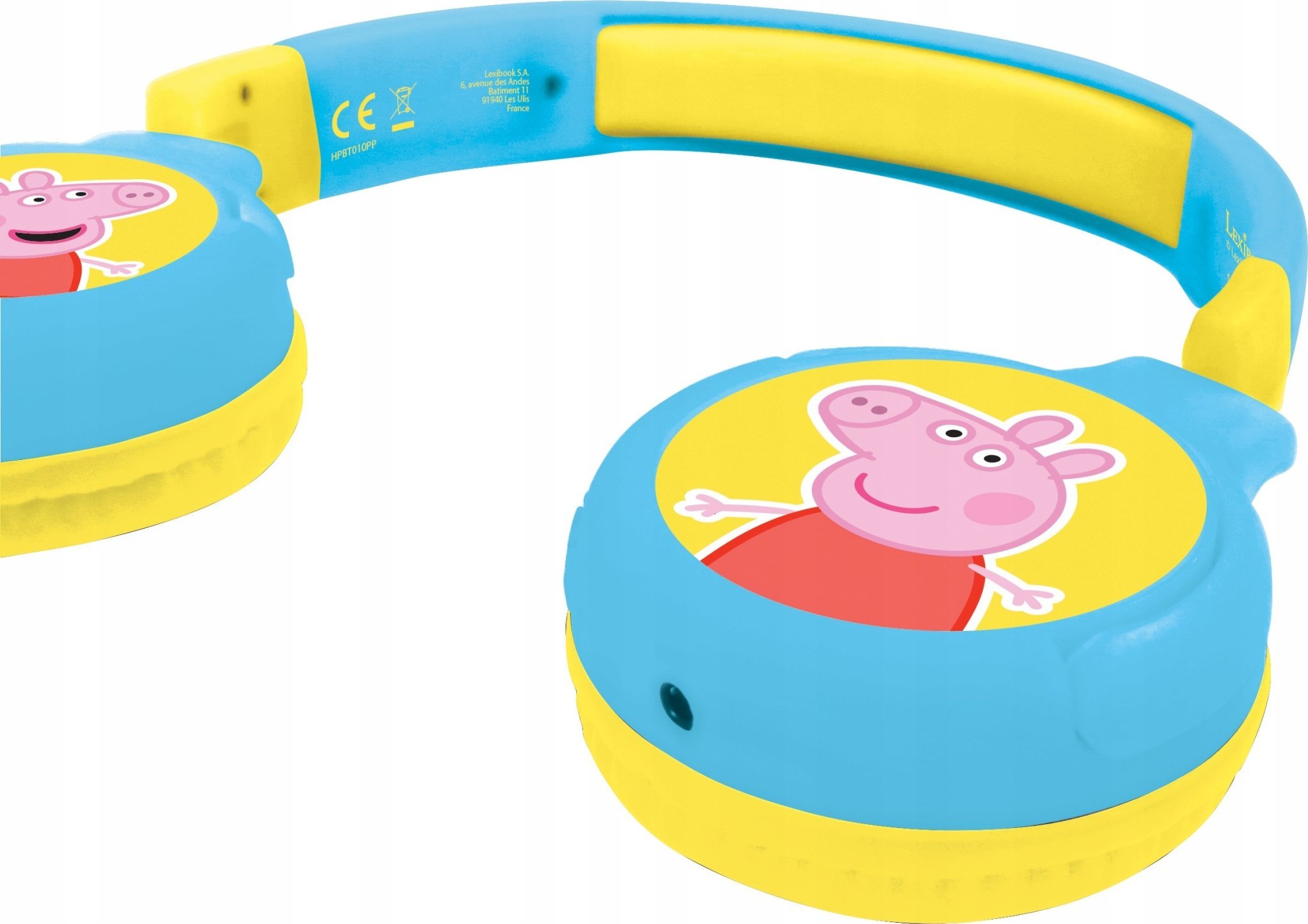 фото Навушники з мікрофоном Lexibook Peppa Pig Blue/Yellow