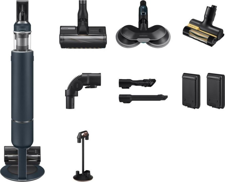фото Вертикальний + ручний пилосос (2в1) Samsung Jet Plus Pro Extra VS20B95973B/WA