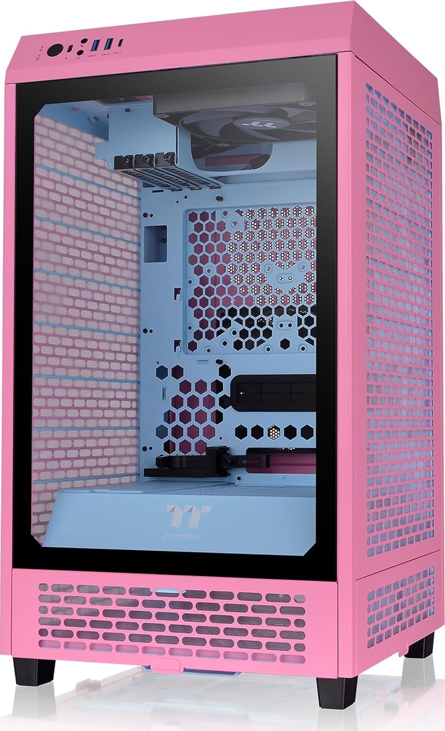 фото Корпус Thermaltake The Tower 200 Bubble Pink (CA-1X9-00SAWN-00)