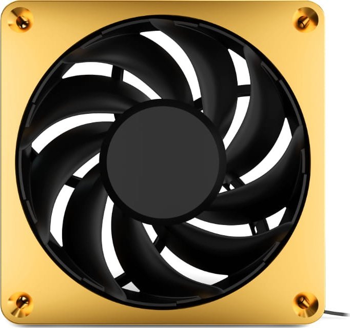 фото Вентилятор Alphacool Apex Stealth Metal Yellow (13854)