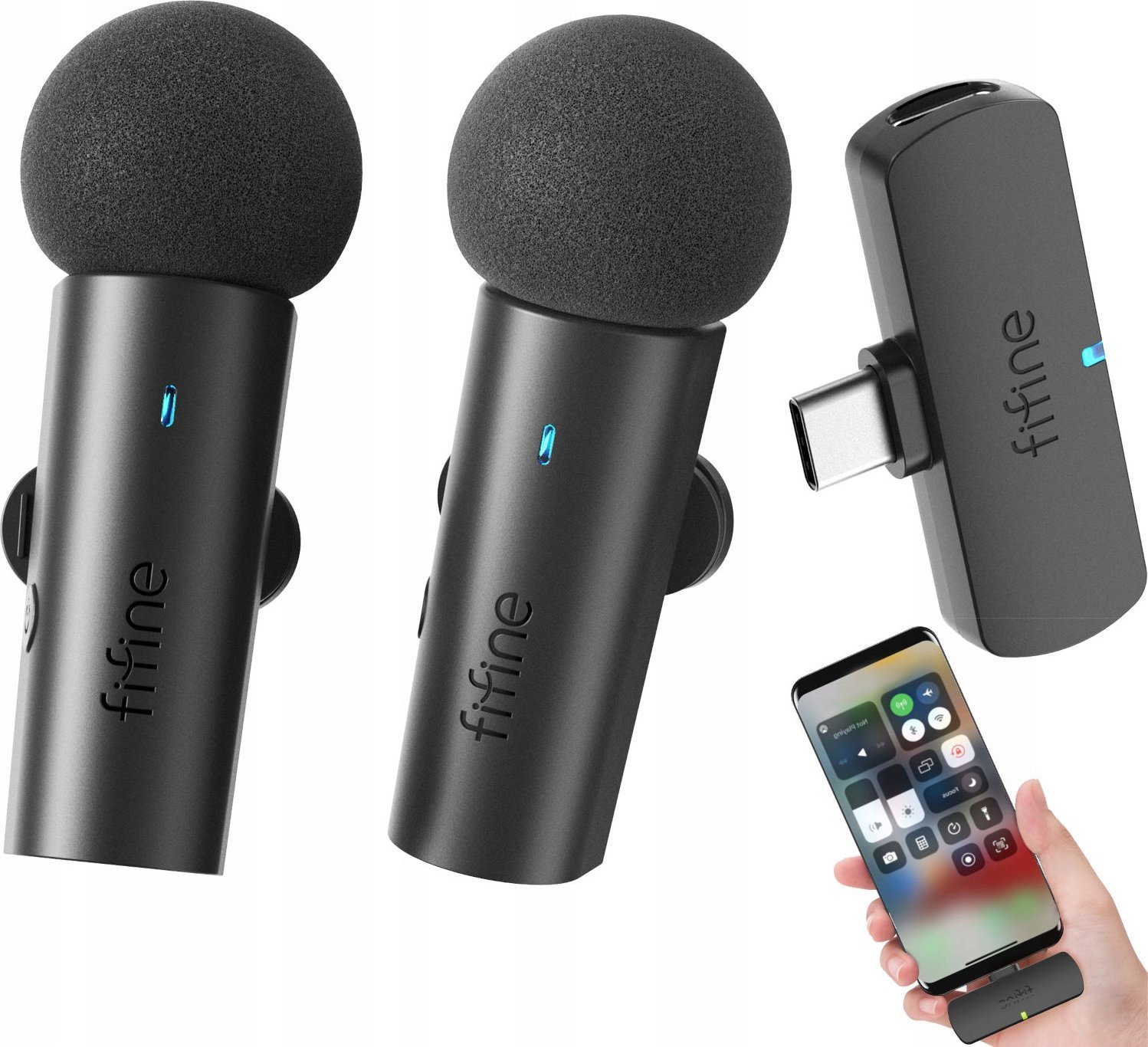 фото Мікрофон для смартфона Fifine M8