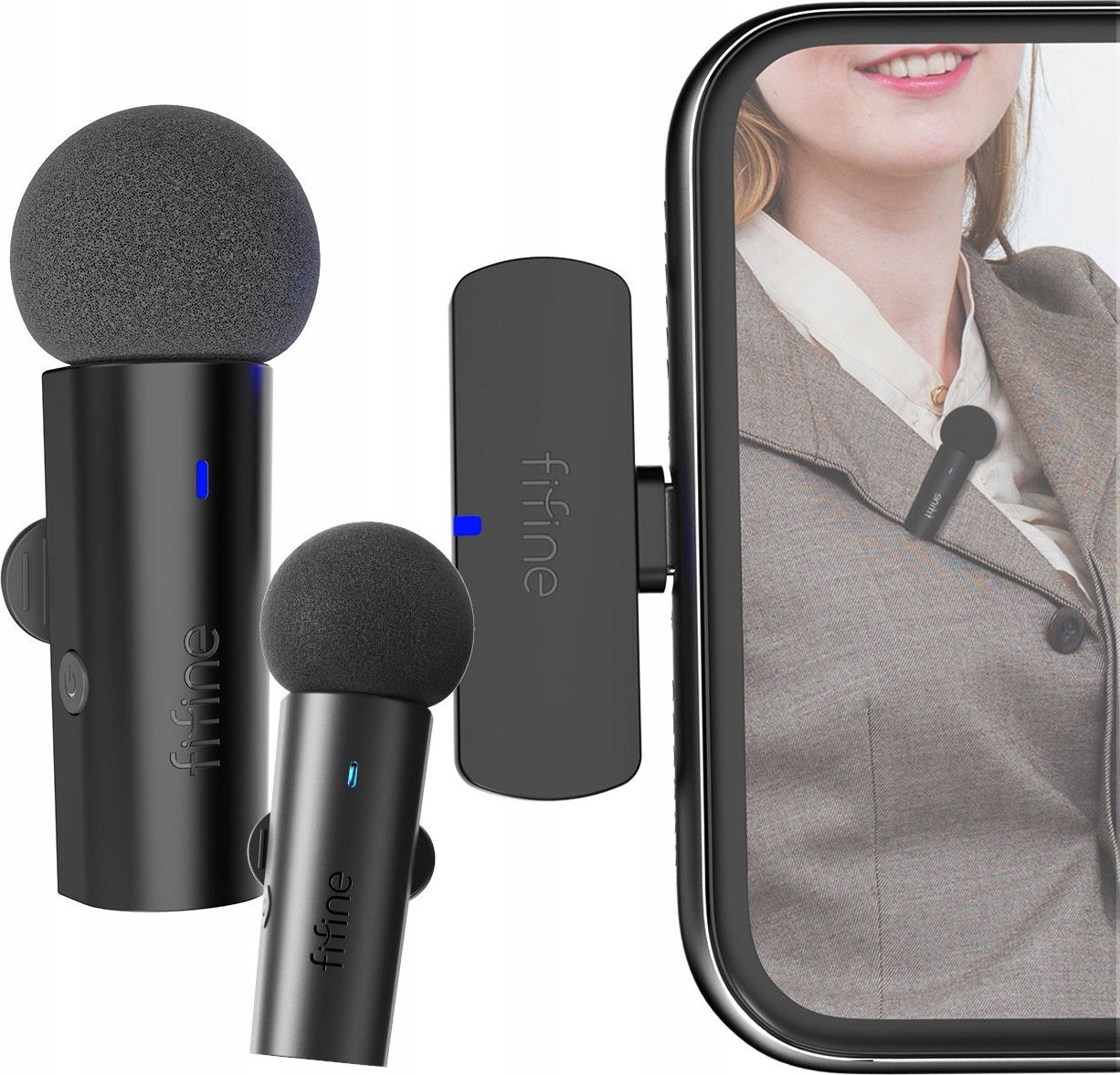 фото Мікрофон для смартфона Fifine M8