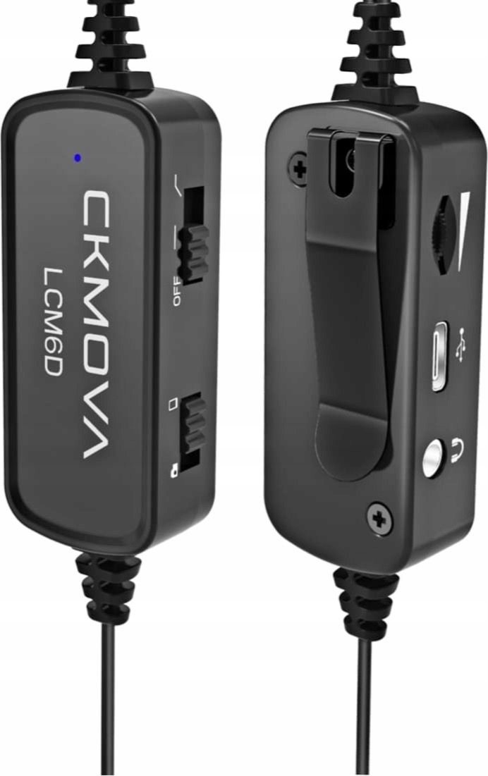 фото Мікрофон петличний CKMOVA LCM6D