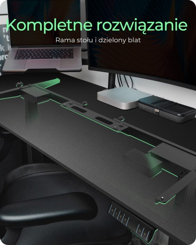 фото Геймерський ігровий стіл Icy Box IB-EW122B-TT