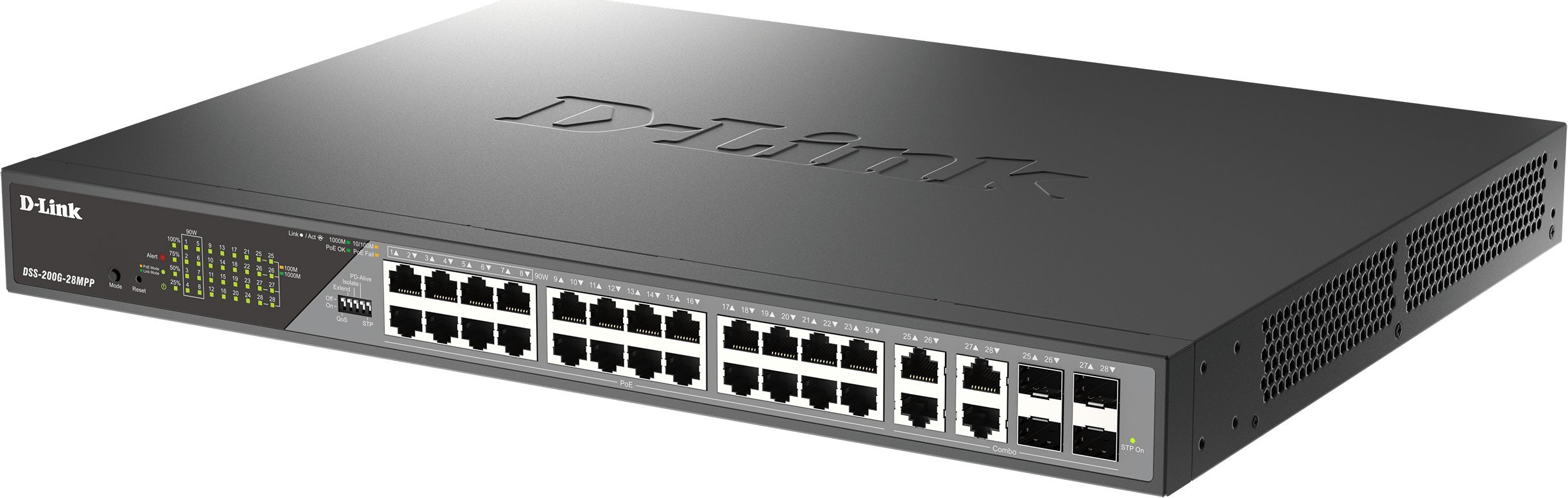 фото Комутатор керований D-Link DSS-200G-28MP