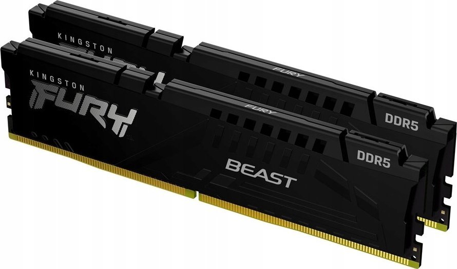 Pamięć Kingston Fury Beast, DDR5, 64 GB, 6400MHz, CL32 (KF564C32BBEK2-64)