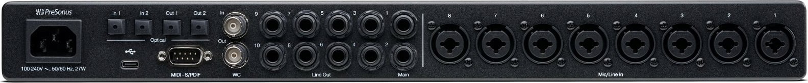 фото Аудіоінтерфейс PreSonus Quantum HD 8
