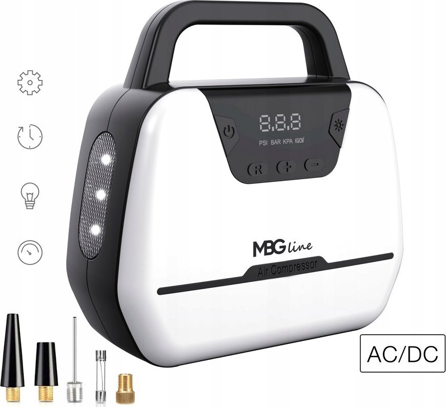 фото Автомобільний компресор (електричний) MBG Line ATJ1866