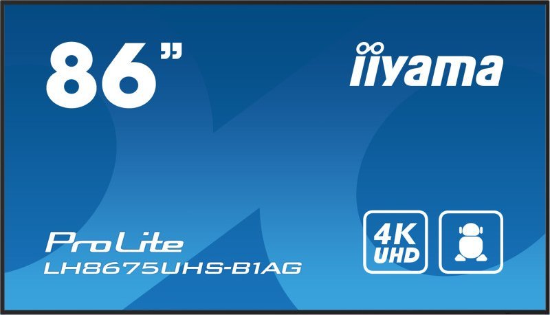 фото Інформаційний дисплей Iiyama ProLite LH8675UHS-B1AG