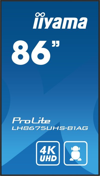 фото Інформаційний дисплей Iiyama ProLite LH8675UHS-B1AG