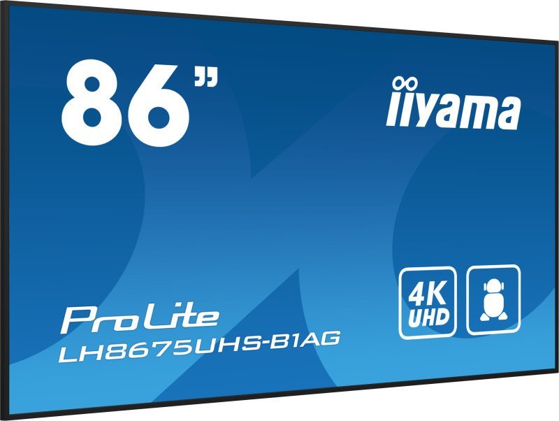 фото Інформаційний дисплей Iiyama ProLite LH8675UHS-B1AG