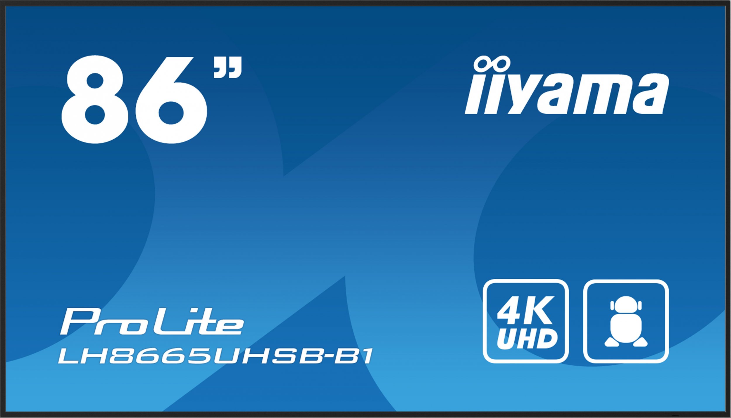 фото Інформаційний дисплей Iiyama ProLite LH8665UHSB-B1