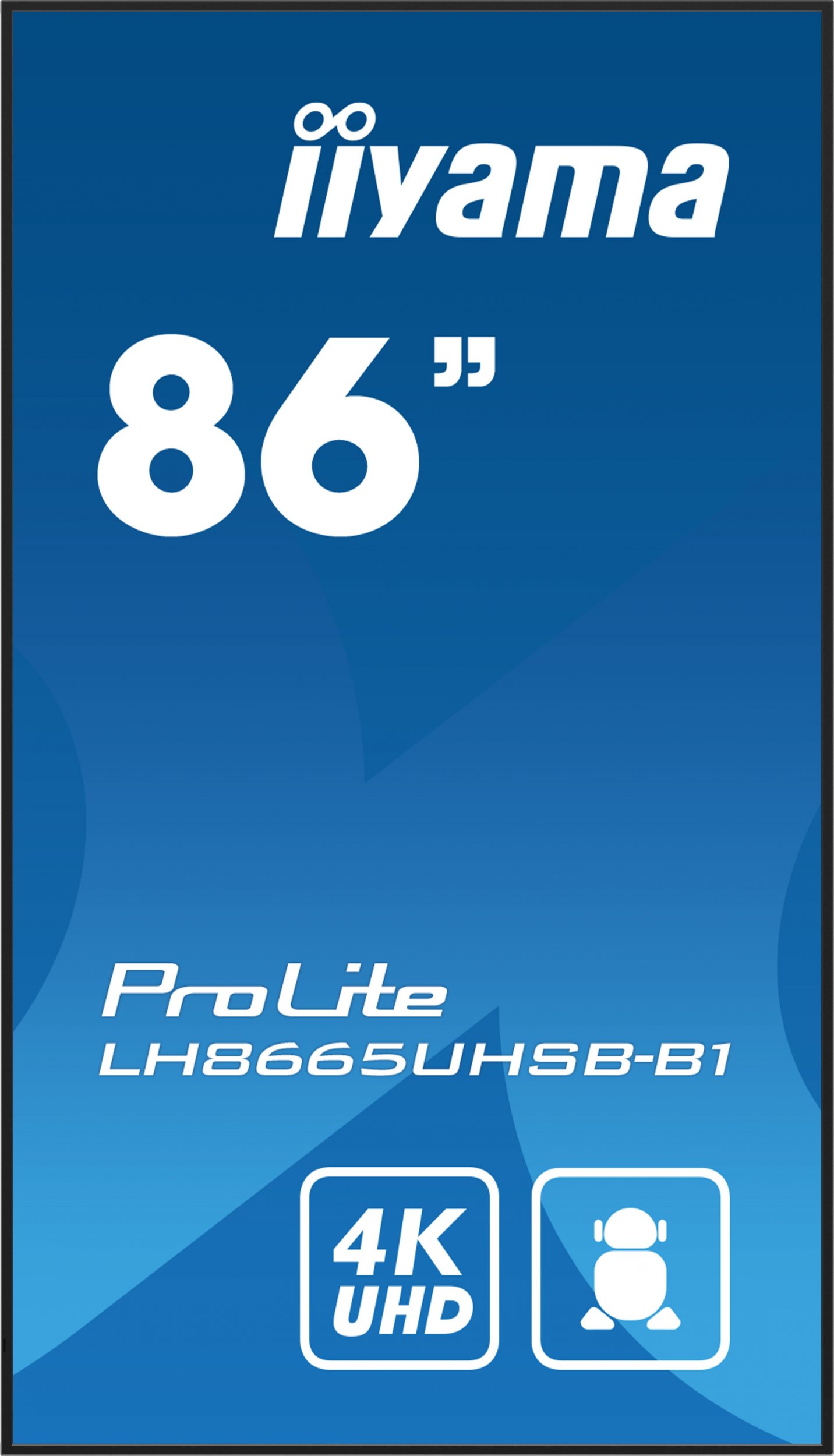 фото Інформаційний дисплей Iiyama ProLite LH8665UHSB-B1