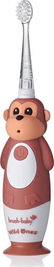 фото Електрична зубна щітка Brush-Baby WildOnes Monkey Brown