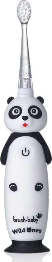 фото Електрична зубна щітка Brush-Baby WildOnes Panda White